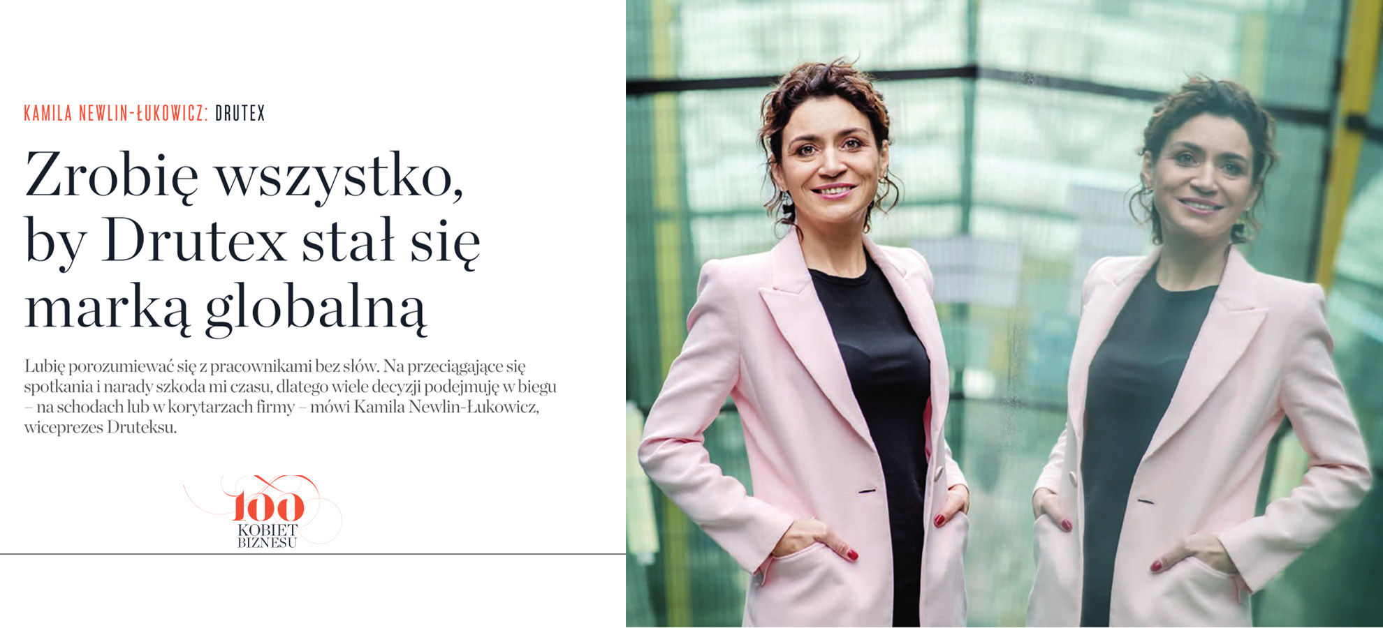 Kamila Newlin-Łukowicz "Geschäftsfrau des Jahres 2021"