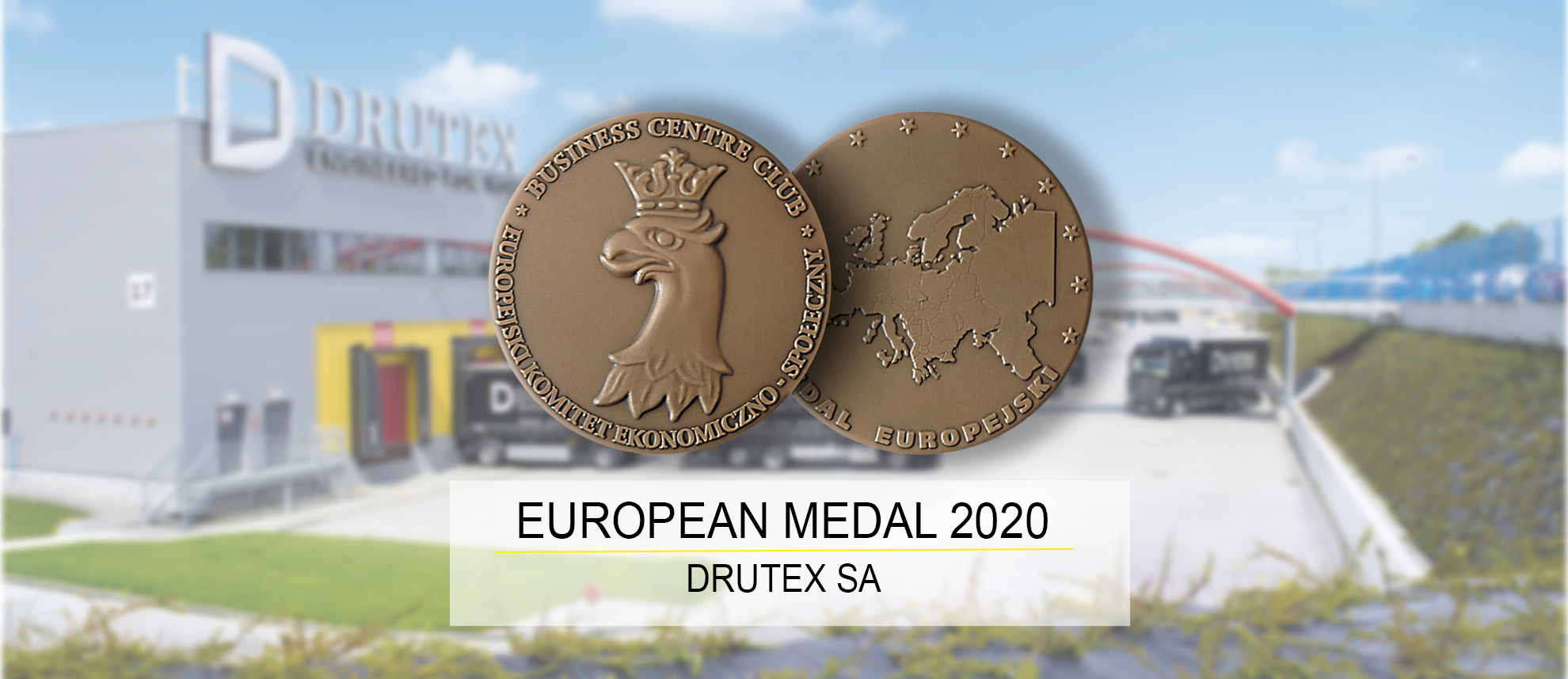 Drutex mit Europäischer Medaille ausgezeichnet