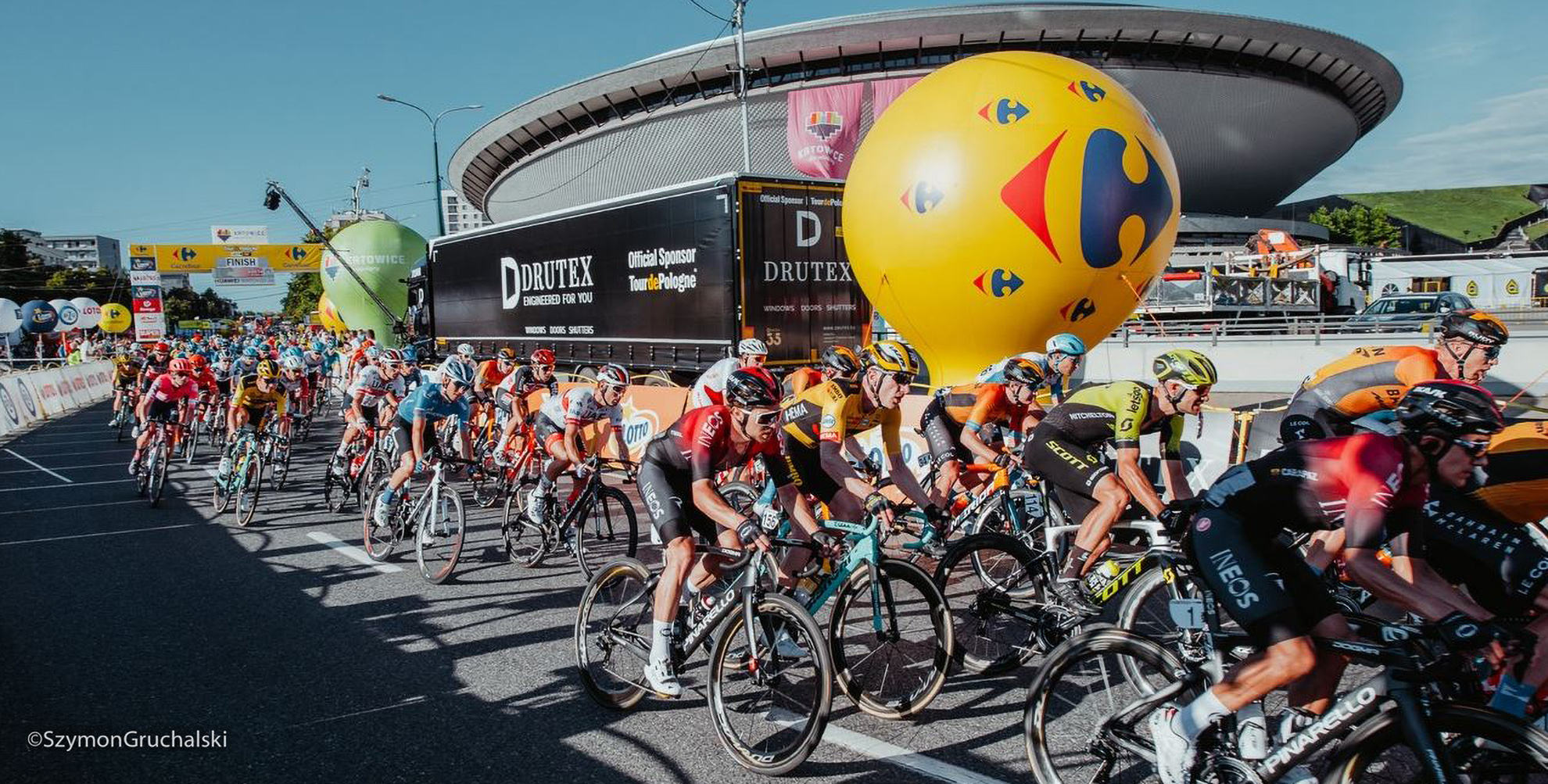 DRUTEX SA ist offizieller Sponsor der Tour de Pologne